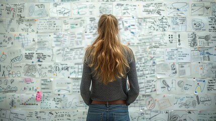 Teacher explaining mathematical concepts on a whiteboard, learning STEM, interactive math lesson