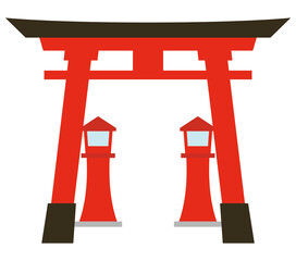 鳥居のアイコン