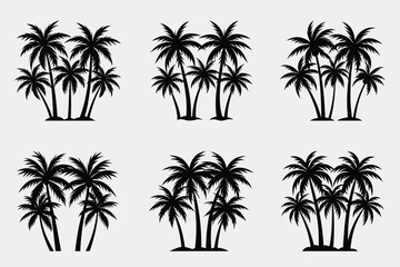 palm tree line art silhouette vector palm, tree, vector, line, art, silhouette, drawing, clipart, icons, illustrations, graphics, outline, design