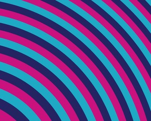 Blue and pink striped background with diagonal line