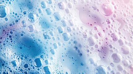 Soap foam and bubbles background