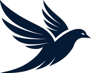 wanderfull flybird heat Vector logo 