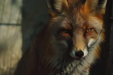 Fototapeta premium Red Fox Portrait