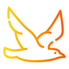 seagull Gradient icon
