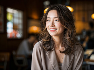 Obraz premium Japanese Cute Lady 5