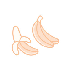 Banana vector icon