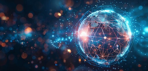 Collaborative HR strategies with AI highlighted under a virtual spotlight.