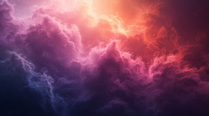 Fototapeta premium Abstract Pink and Purple Clouds.