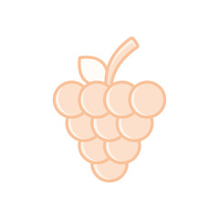 Grapes vector icon