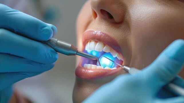 Precision in Practice: Dentist Performing Root Canal Treatment Close-Up Shot