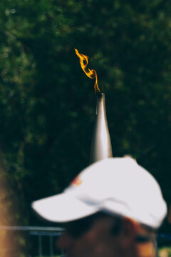 Olympic flame Paris 2024