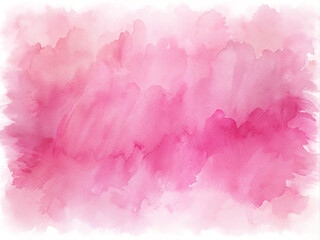 Fototapeta premium abstract watercolor background, Pink vector watercolor art background with brush strokes for cards, flyers, poster, cover design, invitation. Pink watercolor texture wallpaper.