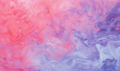 Abstract Red and Purple Smoke Art , Generative AI