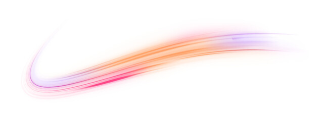 Vector PNG glitter light fire flare trace. Racing cars dynamic flash effects city road with long exposure night ligh. Laser beams luminous abstract sparkling isolated on a transparent background.	