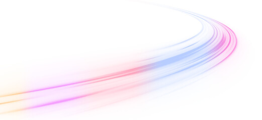 Luminous green neon waves PNG. Colored shiny sparks of spiral wave. Curved bright speed line swirls.  © ikril