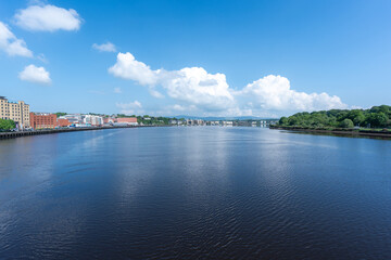 am River Foyle Londonderry Derry Stadt Nordirland County Derry
