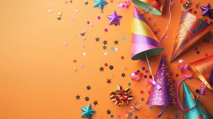 The Party Cone Hats Arrangement