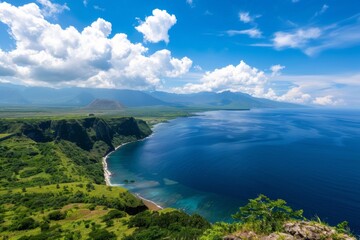 Fototapeta premium Discover breathtaking views and immerse yourself in local customs on a journey that combines natural beauty with cultural richness.