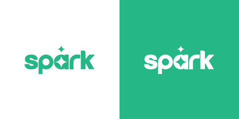 spark logo design unique