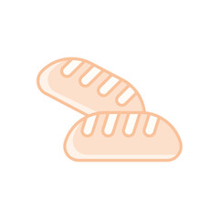 Baguette vector icon