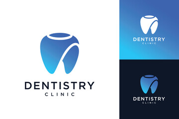 Modern and professional dental tooth teeth  logo design  inspiration 