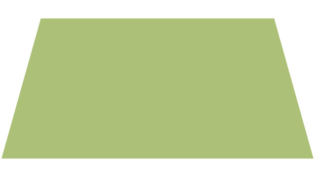 trapezoid shape, trapezium frame, label, layout, infographic, dotted line shape of trapezoid