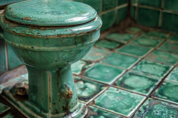 Germs in bathroom grout lines, [germs, bathroom], [highlighting areas prone to contamination].