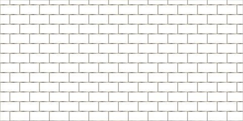 White brick wall background. architecture construction stone block brick wallpaper. seamless building cement concrete wall grunge background.	
