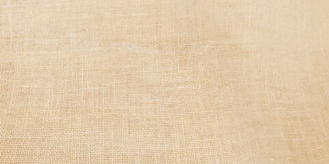 Brown linen fabric texture background, seamless pattern of natural textile. Jute pattern, rough burlap texture, canvas coarse cloth