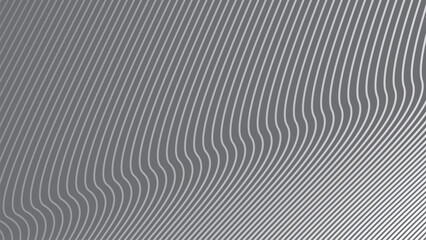 Grey abstract background with curve line for backdrop or presentation