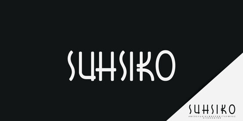 Elegant Minimalist Serif Alphabet Font Collection – Classic and Modern Lettering
