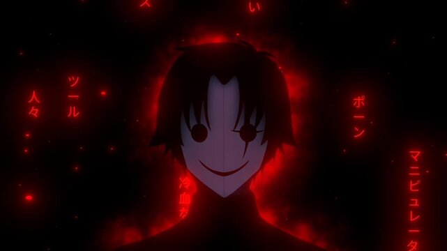 Anime wallpaper for pc, smart anime guy in mask, background