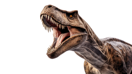 Dinosaur, animal isolated on white background.
