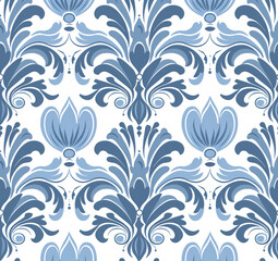 A seamless pattern of abstract on a white background