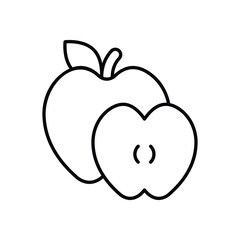 Apple vector icon
