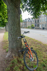 Fototapeta premium Photographs taken from different angles on the streets of Copenhagen the capital of Denmark churches, panoramic views of the city buildings and statues