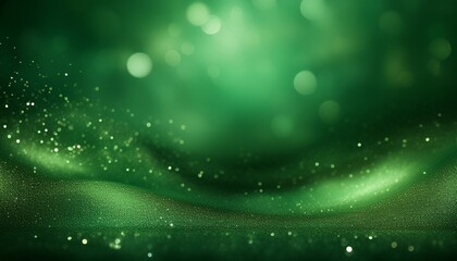 green sparkle glitter abstract background