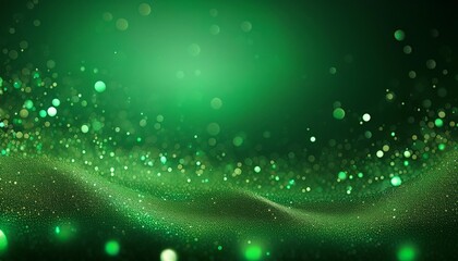 green sparkle glitter abstract background