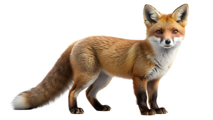 Fototapeta premium Kid fox. PNG