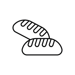 Baguette vector icon