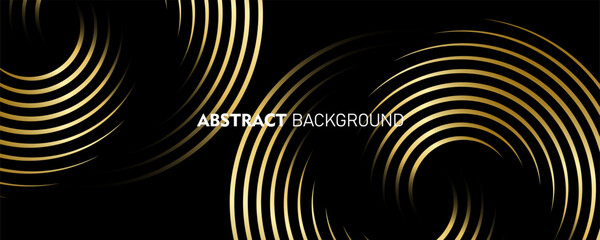 Black abstrack background. geometric line pattern. modern shiny gold gradient lines. luxury gold background. futuristic technology. dark, gold, wallpeper, pamphlet, illustration, business, metal,