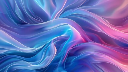 Abstract Swirling Colors Background