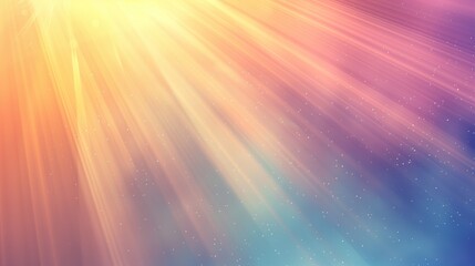 Obraz premium Soft Rays of Light Spreading Across a gradient Background. Heavenly background for bible verses.