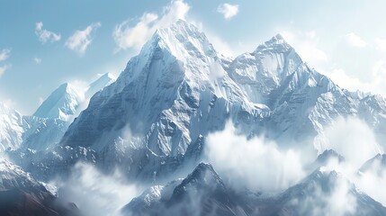 Obraz premium Majestic mountainscape, for inspiring wanderlust and adventure