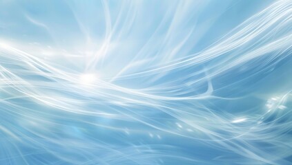 Fototapeta premium Abstract Blue and White Background