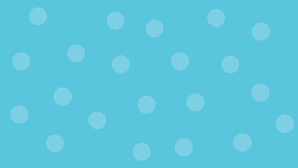 Blue Polka Dot Pattern Background. Naive style
