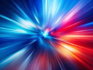 Obraz premium abstract background, Abstract Background blue red color with Blurred Image is a visually appealing design asset for use in advertisements, websites, or social media posts to add a modern touch to the 