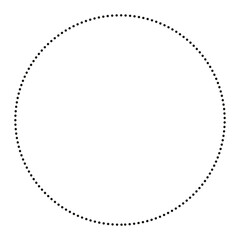 Round frame png logo sticker, branding collage element on transparent background