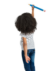 Kid drawing png sticker, transparent background © Rawpixel.com