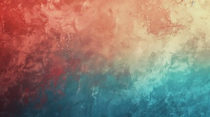 Obraz premium Blue and red gradients create a unique texture effect in graphic design